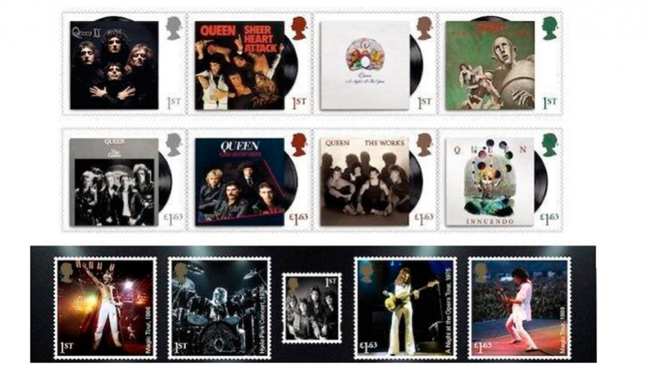 Британская Королевская почта объявила о выпуске коллекционных марок рок-группы Queen