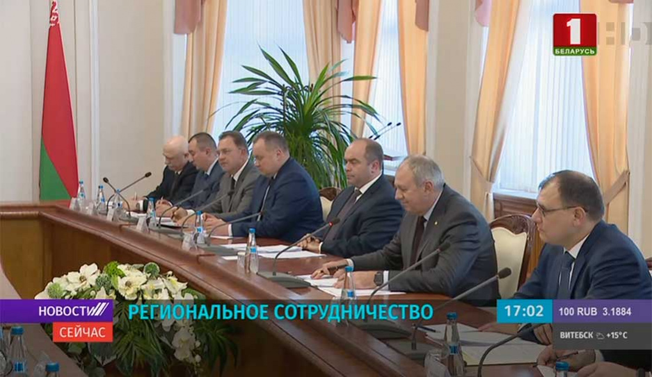 С губернатором Свердловской области встретился премьер-министр Беларуси