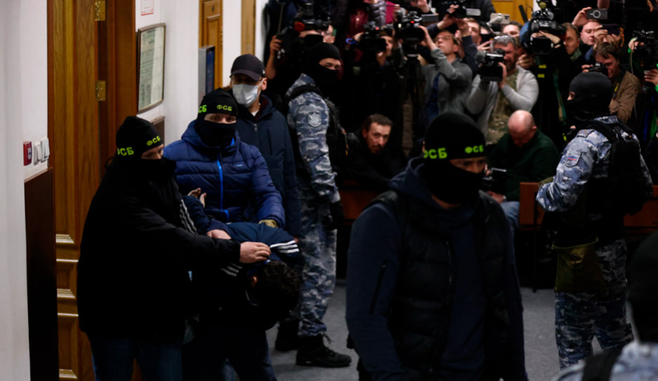 В Басманном суде Москвы рассматриваются дела четверых фигурантов дела о теракте в Крокус Сити Холл