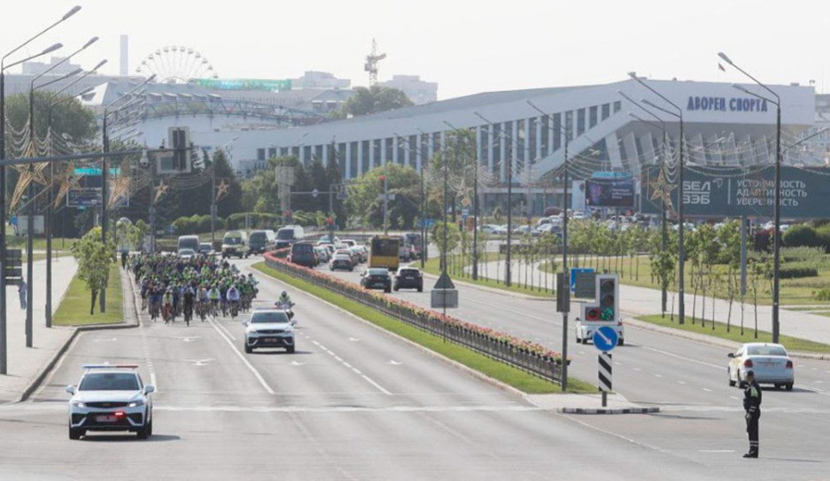 Велопробег к 100-летию службы участковых инспекторов милиции стартовал в Минске