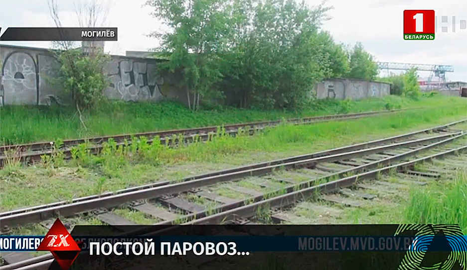 Двое жителей Могилева разобрали на металлолом часть железной дороги