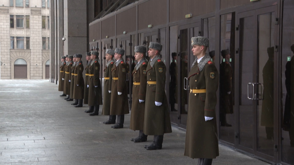Праздник военных прошел в Минске