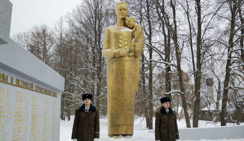 В деревне Янушковичи после реконструкции открылся памятник погибшим в годы Великой Отечественной войны