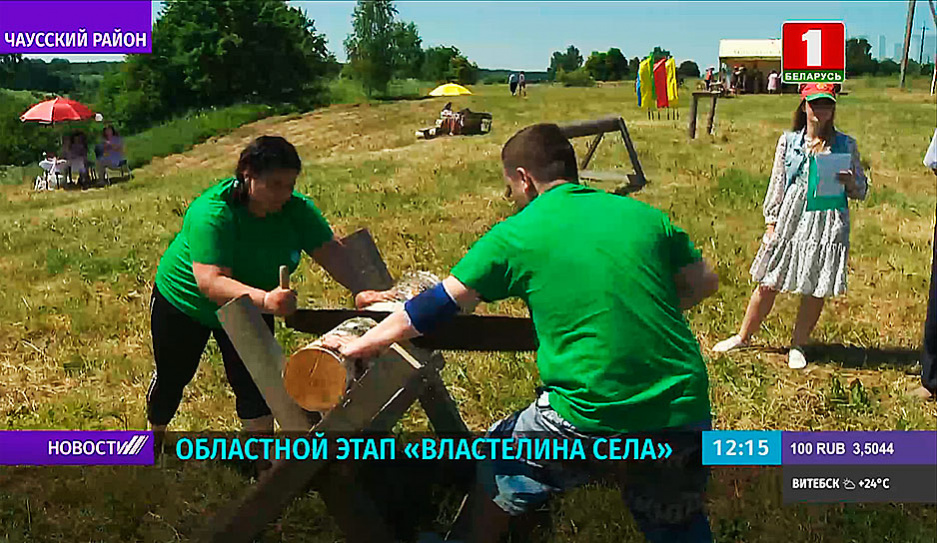 В конкурсе  Властелин села приняли участие  семьи из 12 районов Могилевской области