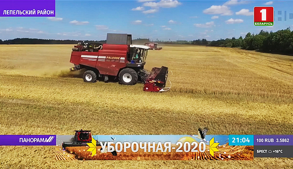 Убрать урожай без потерь - приоритетная задача белорусских аграриев