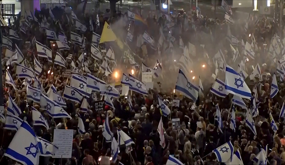 ЧП на митинге в Израиле 