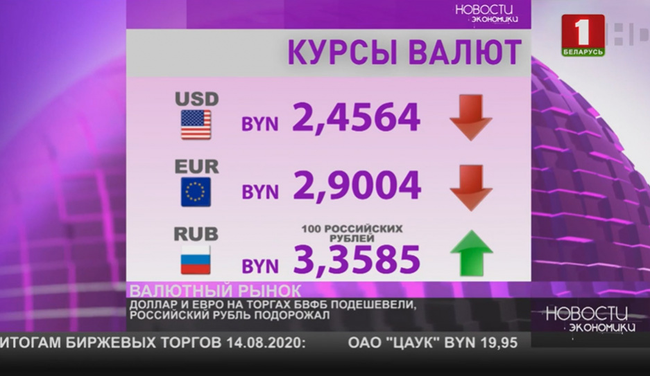 Курсы валют на 17 августа. Доллар и евро подешевели, российский рубль подорожал