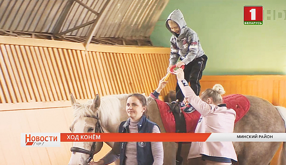 Республиканский центр конного спорта в Ратомке проводит чемпионаты среди учащихся